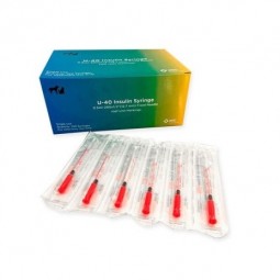 Jeringa insulina 40 U.I 1ml...